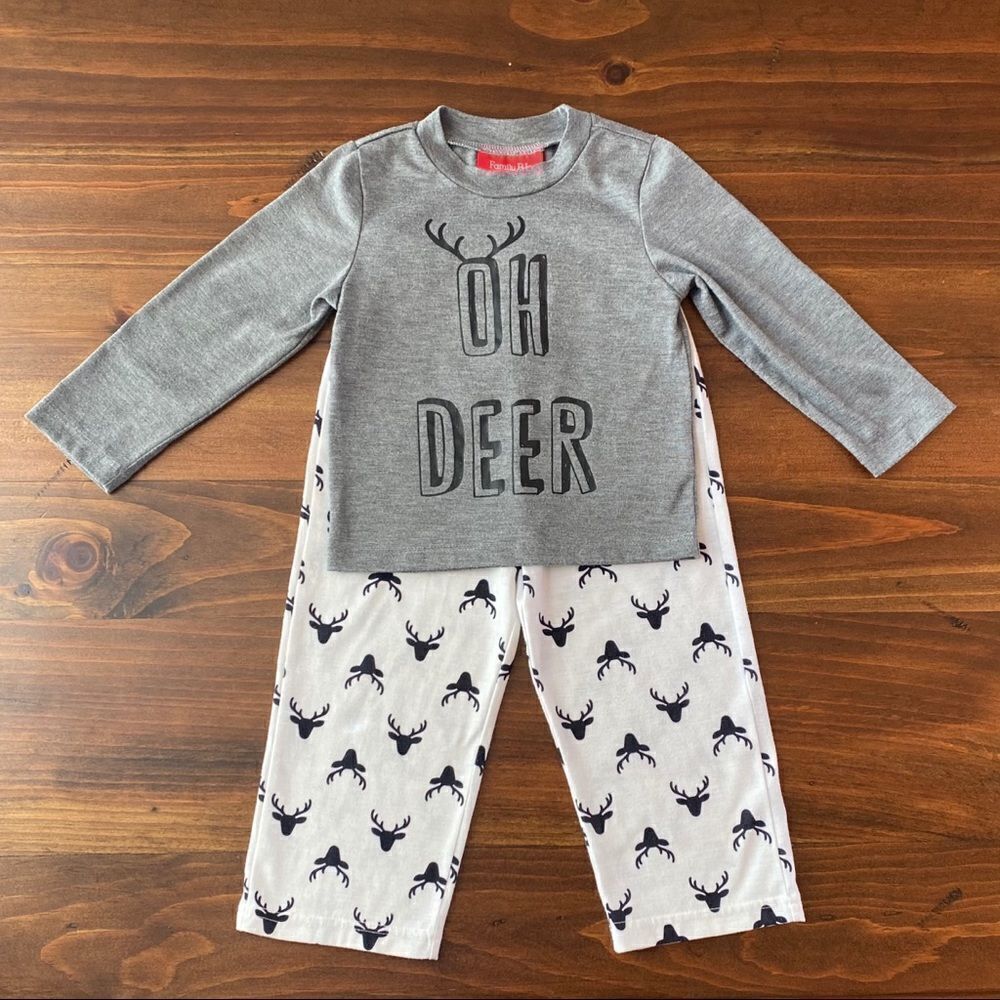 Oh Deer Toddler Pajamas